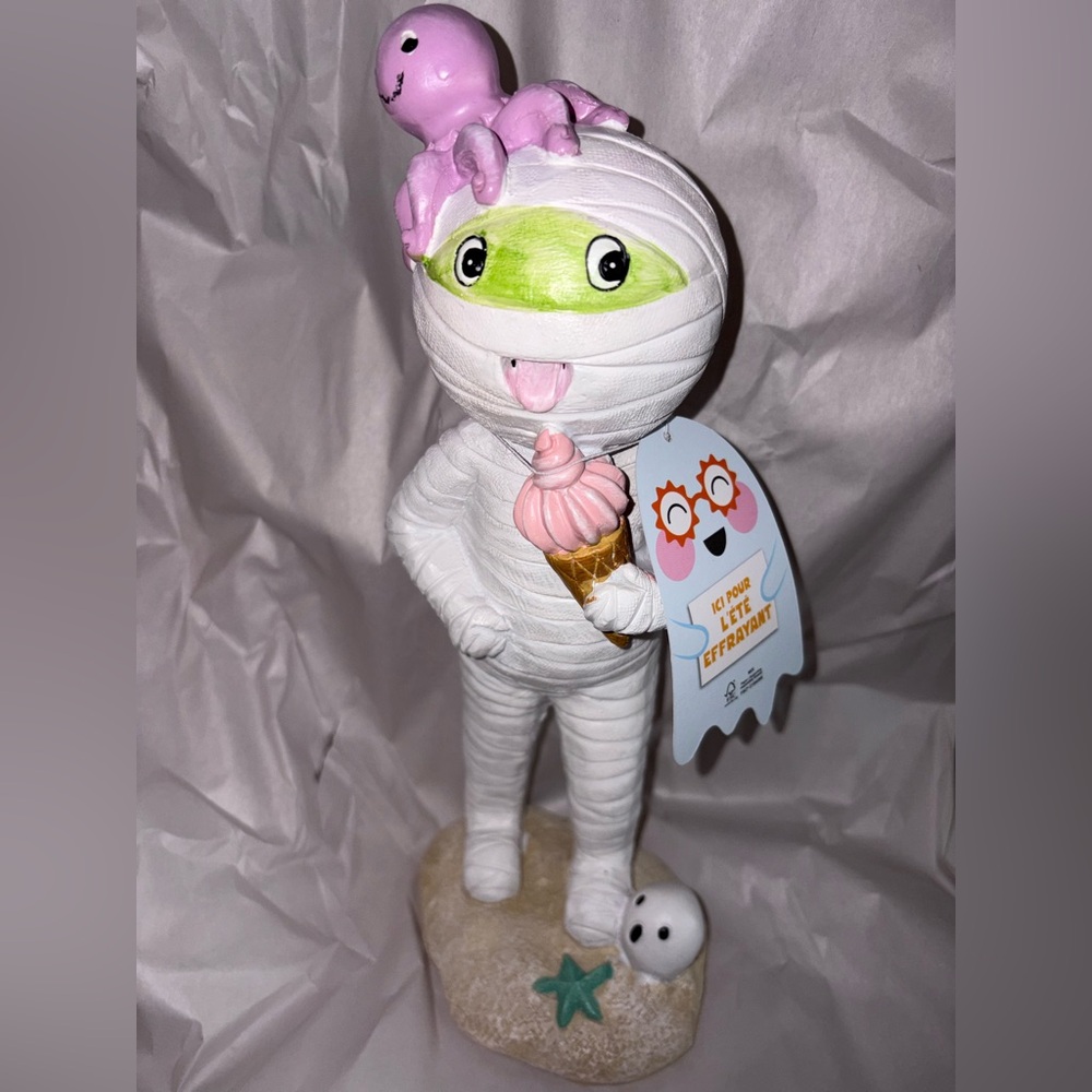 Halloween Summerween Mummy Decor